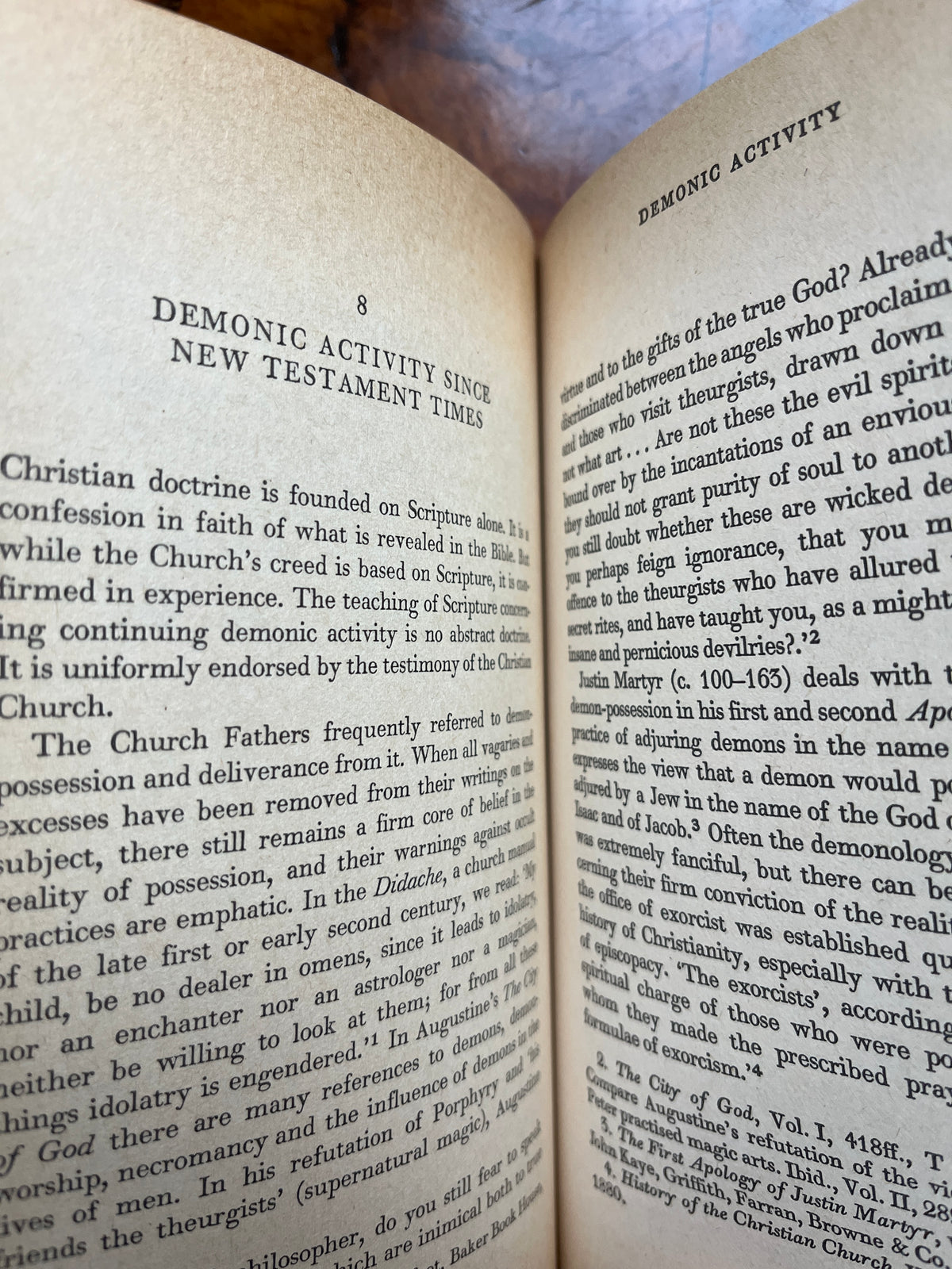 Satan Cast Out: A Study in Biblical Demonology - Frederick S Leahy (1975 First Edition)
