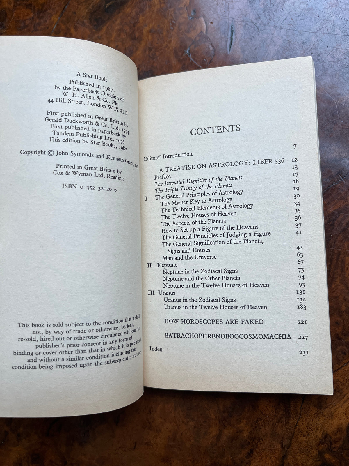 Aleister Crowley: The Complete Astrological Writings - Ed. Kenneth Grant, John Symonds (Star Books Edition)