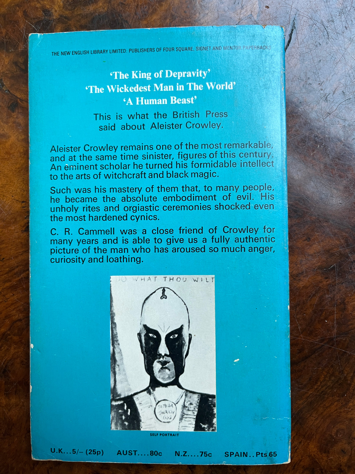 Aleister Crowley: The Black Magician - C R Cammell (First Edition thus)