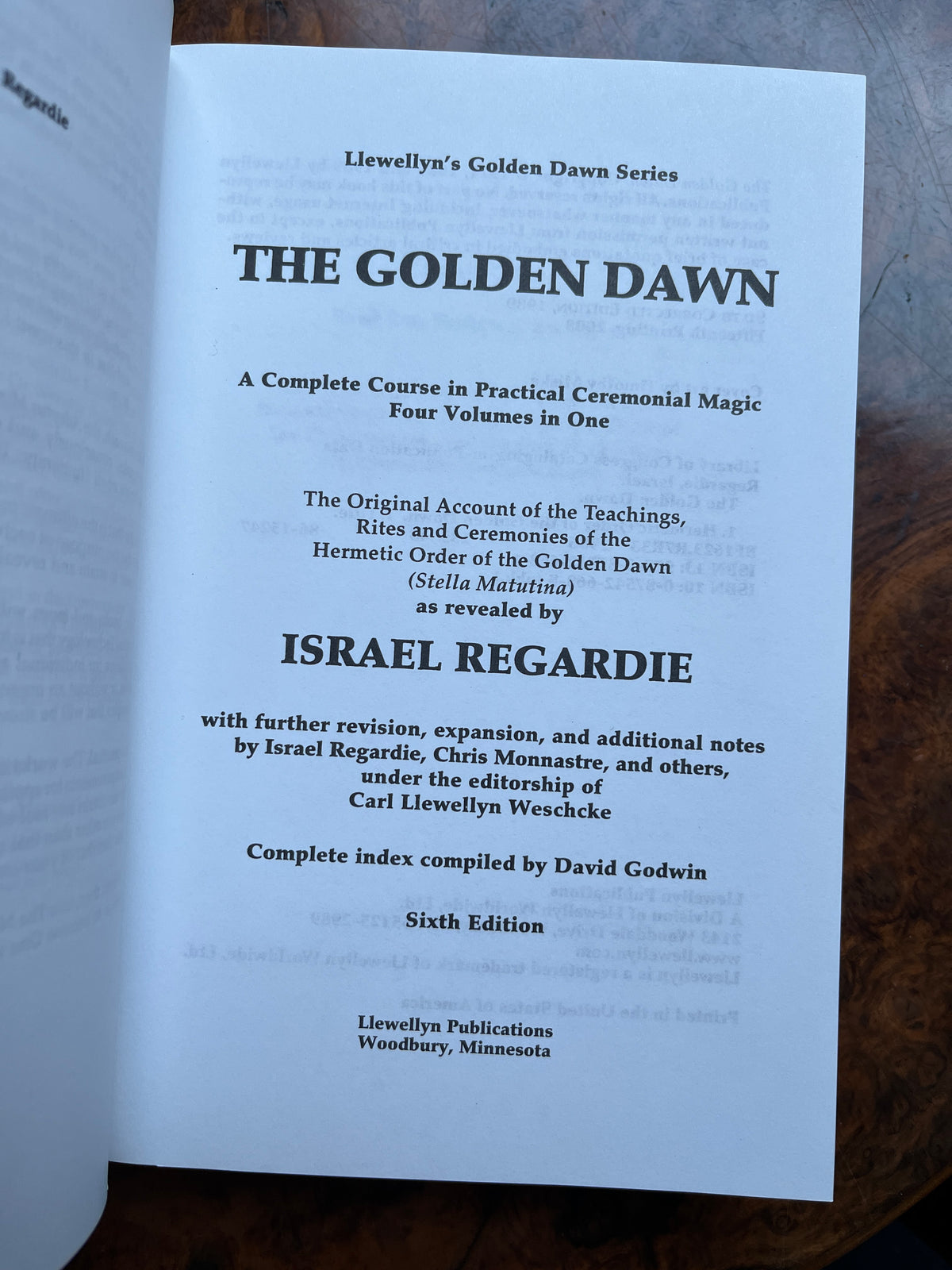The Golden Dawn - Israel Regardie