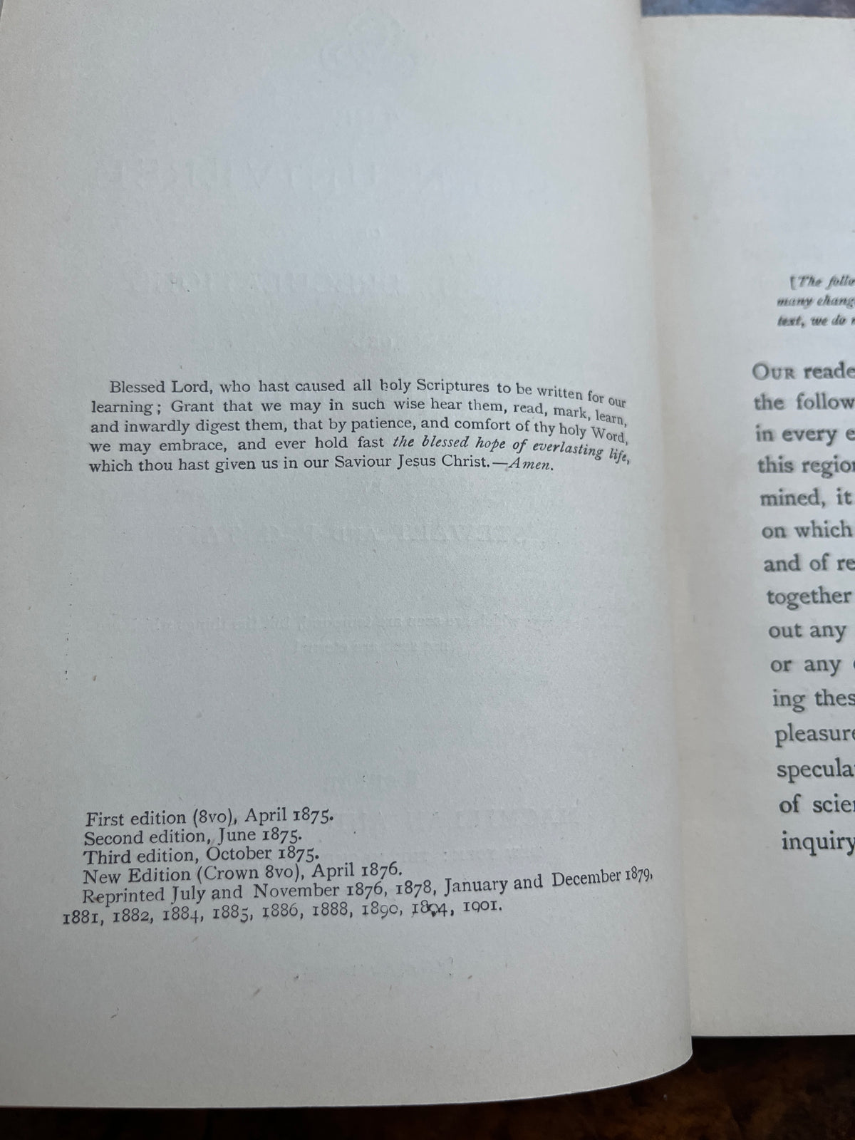 The Unseen Universe - Stewart & Tait (1901 Hardback, Ex Libris Alan Gauld)