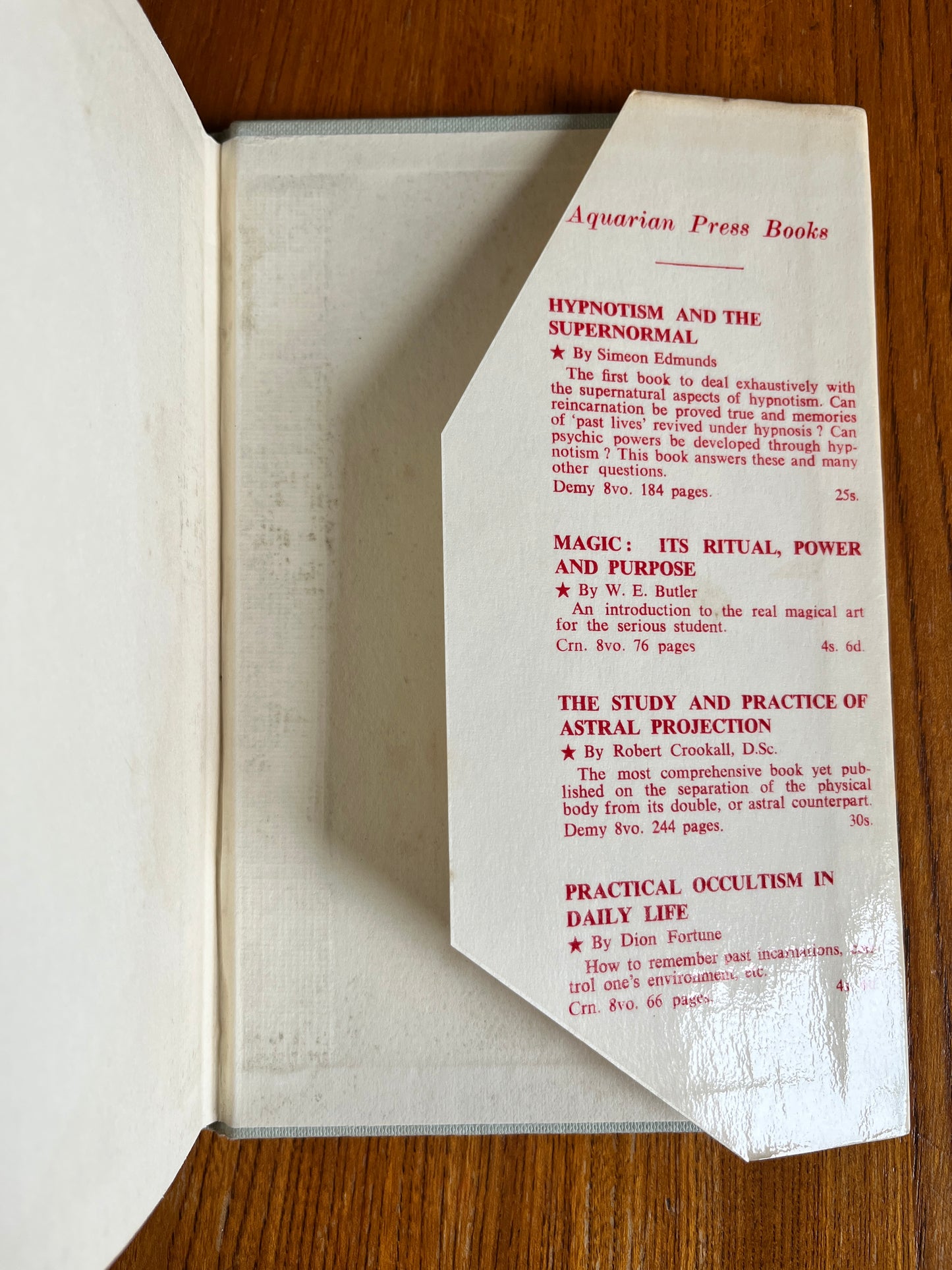 Aspects of Occultism - Dion Fortune (First Edition)
